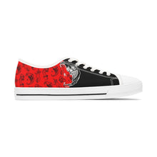 Load image into Gallery viewer, Shy Loser // DARK MIDNIGHT THOUGHTS OF WARMTH  // Women's LOW TOP SNEAKERS
