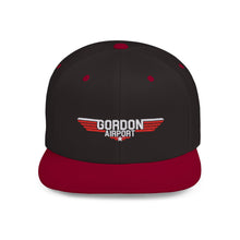 Load image into Gallery viewer, GORDON AIRPORT "BRANDED" Flat Bill Snapback
