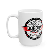 Load image into Gallery viewer, Gordon Airport "I GOT FRIENDS IN HIGH PLACES"  Mug, (11oz, 15oz)