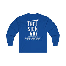 Load image into Gallery viewer, Long Sleeve Tee - The Sign Guy TSG X Design