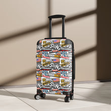 Load image into Gallery viewer, The Sign Guy "STICKERED UP" Travel Suitcases (in 3 Sizes)