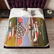 Load image into Gallery viewer, Gordon Airport "Fathers &amp; Sons" Sherpa Blanket 60x80