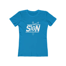 Load image into Gallery viewer, The Sign Guy - WOMENS Basic Logo T-Shirt