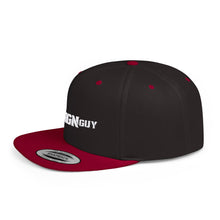 Load image into Gallery viewer, The Sign Guy "EDGY" Embroidered Flat Bill Snapback