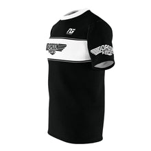 Load image into Gallery viewer, Gordon Airport OFFICIAL "Fly-The-Fort" Event Shirt BLACK &amp; WHITE