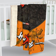 Load image into Gallery viewer, HOOSIER X BILLIES Limited Edition Sherpa Fleece Blanket