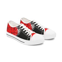 Load image into Gallery viewer, Shy Loser // DARK MIDNIGHT THOUGHTS OF WARMTH  // Women's LOW TOP SNEAKERS