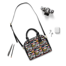 Load image into Gallery viewer, The Sign Guy "STICKERED" WOMENS Shoulder Handbag