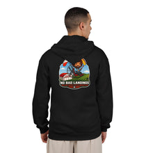 Load image into Gallery viewer, "No Bad Landings" Paramotor Zip Up Hoodie