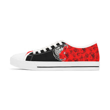 Load image into Gallery viewer, Shy Loser // DARK MIDNIGHT THOUGHTS OF WARMTH  // Women's LOW TOP SNEAKERS