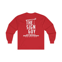 Load image into Gallery viewer, Long Sleeve Tee - The Sign Guy TSG X Design