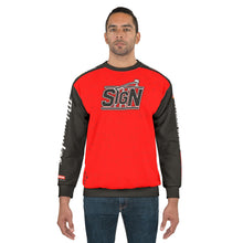 Load image into Gallery viewer, Official Work Gear Sweatshirt - The Sign Guy - RED