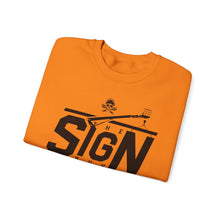 Load image into Gallery viewer, The Sign Guy "SAFETY FIRST"  Heavy Blend™ Crewneck Sweatshirt
