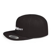 Load image into Gallery viewer, The Sign Guy "EDGY" Embroidered Flat Bill Snapback