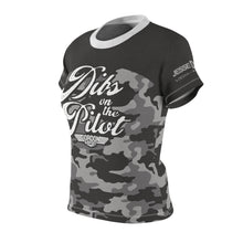 Load image into Gallery viewer, Gordon Airport DIBS ON THE PILOT Women's CAMO Tee