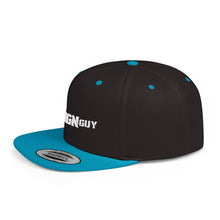 Load image into Gallery viewer, The Sign Guy "EDGY" Embroidered Flat Bill Snapback