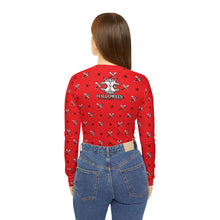 Load image into Gallery viewer, Women's Long Sleeve V-neck Shirt - XºINK Halloween Collection V-Neck 'All The Horrors'