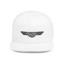 Load image into Gallery viewer, GORDON AIRPORT "BRANDED" Flat Bill Snapback
