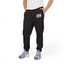 Load image into Gallery viewer, The Sign Guy "COMFY DAY" ADIDAS Fleece Sweat Pants