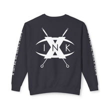 Load image into Gallery viewer, XºINK "Homeless x HOME IS WHERE THE INK LAYS" Crewneck Sweatshirt