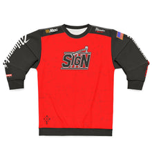 Load image into Gallery viewer, Official Work Gear Sweatshirt - The Sign Guy - RED