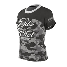 Load image into Gallery viewer, Gordon Airport DIBS ON THE PILOT Women's CAMO Tee