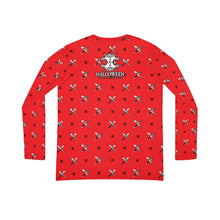 Load image into Gallery viewer, Women's Long Sleeve V-neck Shirt - XºINK Halloween Collection V-Neck 'All The Horrors'