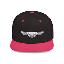 Load image into Gallery viewer, GORDON AIRPORT "BRANDED" Flat Bill Snapback