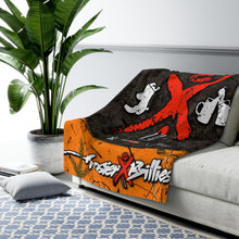 Load image into Gallery viewer, HOOSIER X BILLIES Limited Edition Sherpa Fleece Blanket