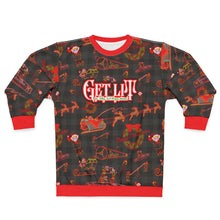 Load image into Gallery viewer, "Get Lit" Ya Filthy Fort Wayne Animal Ugly Christmas Sweater