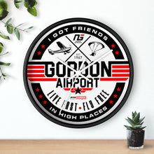 Load image into Gallery viewer, Gordon Airport "I GOT FRIENDS IN HIGH PLACE" Wall Clock
