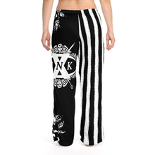 Load image into Gallery viewer, XºINK Halloween Tattoo Beetleguese Inspired Women's Pajama Pants