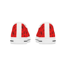 Load image into Gallery viewer, Shy Loser // DARK MIDNIGHT THOUGHTS OF WARMTH  // Women's LOW TOP SNEAKERS