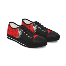 Load image into Gallery viewer, Shy Loser // DARK MIDNIGHT THOUGHTS OF WARMTH  // Women's LOW TOP SNEAKERS