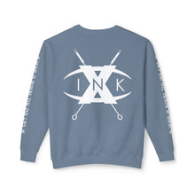 Load image into Gallery viewer, XºINK "Homeless x HOME IS WHERE THE INK LAYS" Crewneck Sweatshirt
