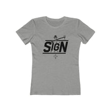 Load image into Gallery viewer, The Sign Guy - WOMENS Basic Logo T-Shirt