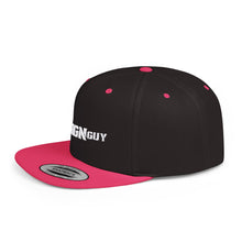 Load image into Gallery viewer, The Sign Guy "EDGY" Embroidered Flat Bill Snapback