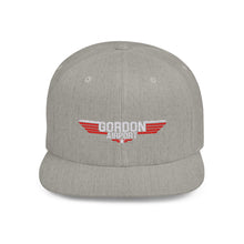 Load image into Gallery viewer, GORDON AIRPORT "BRANDED" Flat Bill Snapback