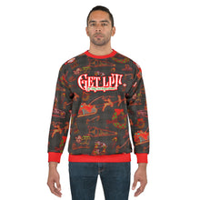 Load image into Gallery viewer, "Get Lit" Ya Filthy Fort Wayne Animal Ugly Christmas Sweater