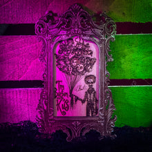 Load image into Gallery viewer, Tim Burton Holding All His Characters - Framed