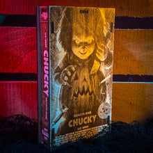 Load image into Gallery viewer, CHUCKY - Wooden Engraved VHS Tape