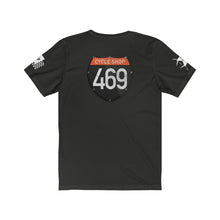 Load image into Gallery viewer, 469 Cycle Shop x XºInk Series CYCLE SHOP ENGINE Unisex Jersey Short Sleeve Tee