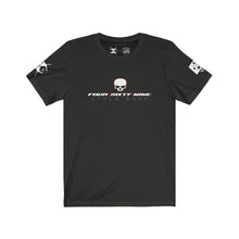 Load image into Gallery viewer, 469 Cycle Shop x XºInk Series SKULL FOUR SIXTY NINE Unisex Jersey Short Sleeve Tee