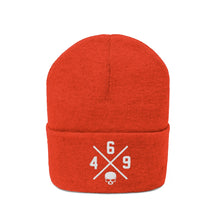 Load image into Gallery viewer, 469 Cycle Shop x XºINK Series SKULL X BEANIE