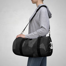 Load image into Gallery viewer, X INK Grey Camo Logo Duffle Bag