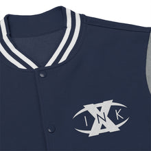 Load image into Gallery viewer, Men's X INK Varsity Jacket Embroidered Logo
