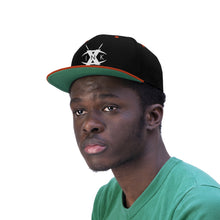 Load image into Gallery viewer, X INK Needle Cross Logo Flat Bill Hat