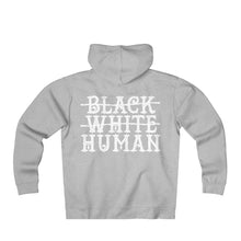 Load image into Gallery viewer, XºInk Black/White/Human Heavy Fleece Hoodie