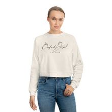Load image into Gallery viewer, Burford Diesel I LOVE THE SMELL OF DIESEL Women's Cropped Fleece Pullover