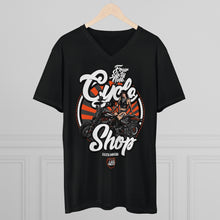Load image into Gallery viewer, 469 Cycle Shop x XºINK Series KOYOTEE Men's Lightweight V-Neck Tee